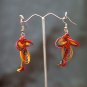 Colourful 'Dragonfly' Handmade Hoop Gypsy Boho Hippie Earrings