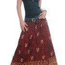 BLACK GYPSY BOHO FLORAL SEQUINS LONG SKIRT/TUBE DRESS