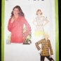 Vintage 1970's Simplicity Sewing Pattern 9076 Blouse with Belt Size 16 UNCUT