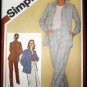 Vintage 1980's Simplicity Sewing Pattern 9770 Suit Jacket Pants Skirt Size 16 UNCUT