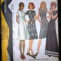 Vintage 1970's McCalls Easy Knits Sewing Pattern 3133 Long or Short Dress Plus Size 18 UNCUT