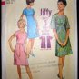 Vintage 1960's Simplicity Jiffy Sewing Pattern 7031 Dress Plus Size 20 1/2 CUT