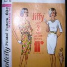 Vintage 1960's Simplicity Jiffy Sewing Pattern 4947 Long or Short Sleeve Shift Dress Size 12 UNCUT
