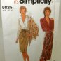 1990's Simplicity Sewing Pattern 9825 Long or Short Wrap Skirt and Sash Size 10 - 20 Plus UNCUT