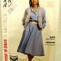 1990's McCalls Easy Sewing Pattern 5117 Dress Vest Size A 10 12 14 UNCUT