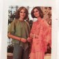 Vintage 1970's Butterick Sewing Pattern 5341 Mod BoHo Blouse Size Small 8 - 10 UNCUT