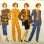 Vintage 1990's Butterick Sewing Pattern 4305 Jacket Top Skirt Pants Size 12 14 16 UNCUT