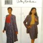 Vintage 1990's Butterick Sewing Pattern 4090 Jacket Top Skirt Size 14 16 18 Petite UNCUT