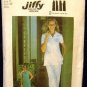 1970's Vintage Simplicity Sewing Pattern 6964 Zip Front Uniform Dress Top Pants Size 12 CUT
