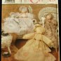 Simplicity Craft Sewing Pattern 9735 Victorian Heirloom Doll and Doll Clothes 12 and 18 inch CUT