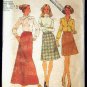 Vintage 1970's Simplicity Sewing Pattern 7142 Skirt 3 Lengths Plus Size 44 - 46 UNCUT