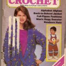 1988 Quick and Easy Crochet Pattern Booklet Afghan Sweater Hat Doily Tablecloth Vest Halter A1000