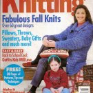 Family Circle Knitting Pattern Magazine Fall 1997 Pillows Throws Sweaters Baby Gifts and more A1034