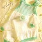 Sirdar Easy to Knit Collection Knitting Pattern Leaflet #3755 Infant Toddler Sweater Jumper A1055