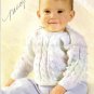 Hayfield Knitting Pattern Leaflet #00512 Infant Baby Pullover Sweater  A1045