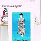Vintage 1960's Mail Order Sewing Pattern Fashions A Plenty Detroit News 4704 Dress Size 16 CUT MO101