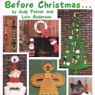 Macrame Pattern Booklet Twas the Knot Before Christmas Angel Stocking Wreath Santa and More A1069