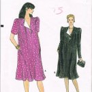 80's Very Easy Vogue Sewing Pattern 8959 Maternity Dress Long Short Sleeve Size 8 10 12 UNCUT