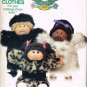 80's Butterick Sewing Pattern 347 Cabbage Patch Kids Doll Clothes Coat Hat UNCUT