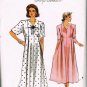 80's Very Easy Vogue Sewing Pattern 9820 Loose Flowing Maternity Dress Size 14 16 18 CUT