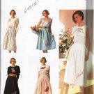 Summer Skirt Top Detachable Collar 90's Simplicity Sewing Pattern 7239 Size 8 - 20 Plus UNCUT