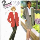 90's Simplicity Sewing Pattern 7512 Blazer Jacket Pants Skirt All sizes Petite 6 - Plus 24 UNCUT