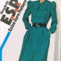 80's Vintage Simplicity ESP Sewing Pattern 6198 Pullover Dress Size 10 12 14 UNCUT