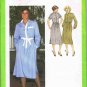 70's Simplicity Sewing Pattern 9017 Button Front Shirt Dress Long Short Sleeve Size 12 UNCUT