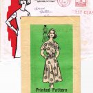 Vintage 1980 The Workbasket Mail Order Sewing Pattern 9398 Dress Plus Size 16 1/2 UNCUT MO113