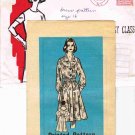 Vintage 1980 The Workbasket Mail Order Sewing Pattern 9398 Button Front Dress Size 16 UNCUT MO114