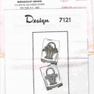 70's Alice Brooks Designs Mail Order Pattern Design 7121 Crochet Basket Edging for Towels Linens