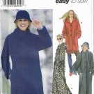 Simplicity Sewing Pattern 5406 Winter Button Front Coat Scarf Hat Size 6, 8, 10, 12, 14, 16 UNCUT