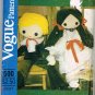 Vogue Craft Sewing Pattern 500 Large 32" Boy and Girl Doll with Clothes UNCUT