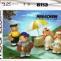 1980's McCalls Craft Sewing Pattern 8113 Hugachum Sports Figure Dolls Golfer Tennis Baseball UNCUT