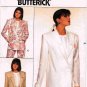 80's Butterick Family Circle Fast and Easy Sewing Pattern 3691 Jacket in 3 styles Size 8 0 12 UNCUT