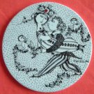 Bjorn Wiinblad Plate March Black