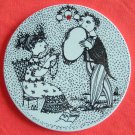 Bjorn Wiinblad Plate September Black
