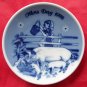 Porsgrunds Norway Mothers Day Plate 1978
