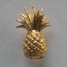 Gold Tone Metal Pineapple Tie Pin
