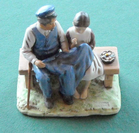 Norman Rockwell The Lighthouse Keepers Daughter Figurine