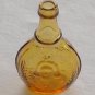 Small Wheaton Jenny Lind Amber Glass Bottle