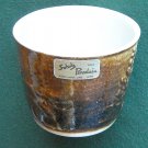 Collectors Schulz Porcelain cup Mount St Helens ash glazed