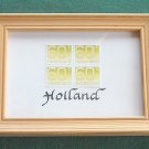 Holland Nederland 4 Framed 60 Cent Stamps
