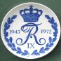 Frederik IX 1947 - 1972 Royal Copenhagen Denmark Plate
