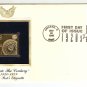 FDC Emily Post's Etiquette USPS 32 Cents 22kt Gold Stamp 1998