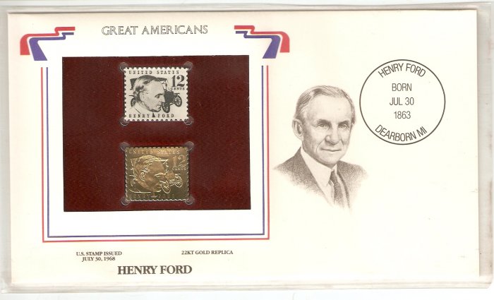 Henry ford 12 cent stamps #8
