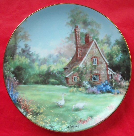Marty Bell English Country Cottages plate The Gamekeepers Cottage