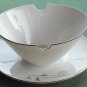 Rosenthal Germany China Pattern Japanese Quince 3725 Gravy Boat With Plate