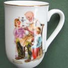 The Toymaker Norman Rockwell Museum Cup Mug 1982