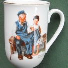 Norman Rockwell Museum The Lighthouse Keepers Daughter Cup Mug 1982